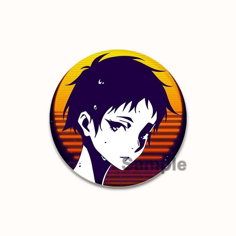 Броши-монеты японского аниме для женщин, милый значок манги, рюкзак, бижутерия, аксессуары, памятные подарки для фанатов