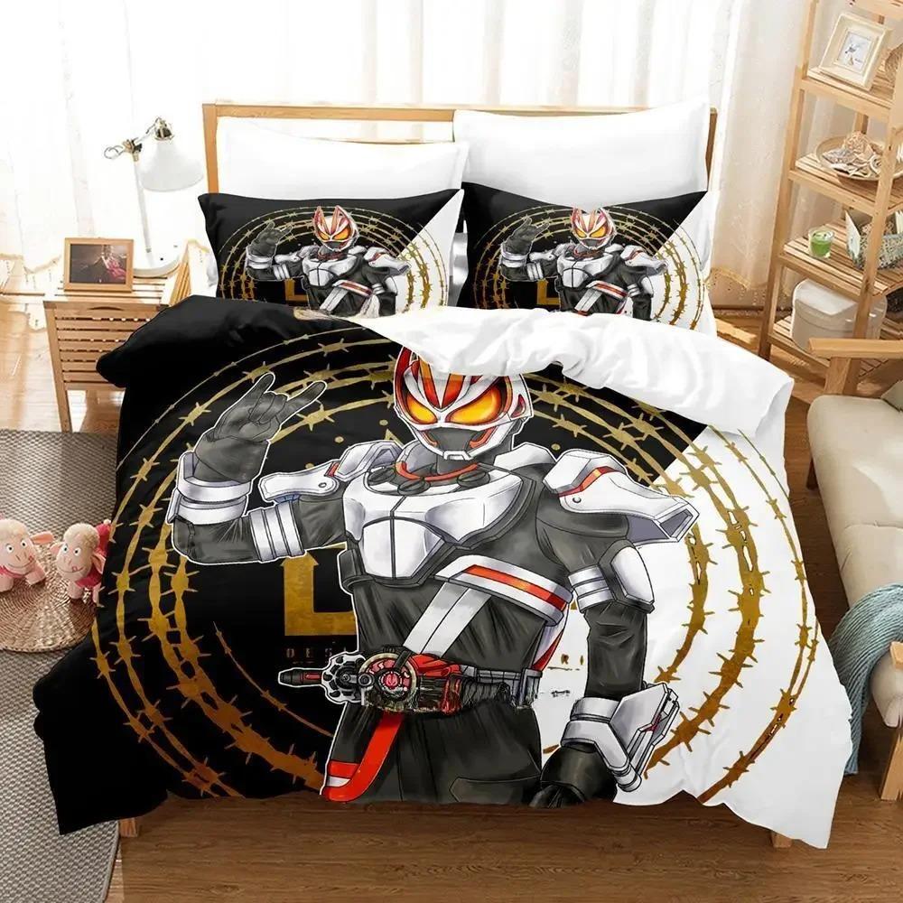 Kamen Rider Geats 3D Аниме Комплект постельного белья Односпальный Twin Full Queen King Размер Пододеяльник Комплект простыней для Взрослого Ребенка