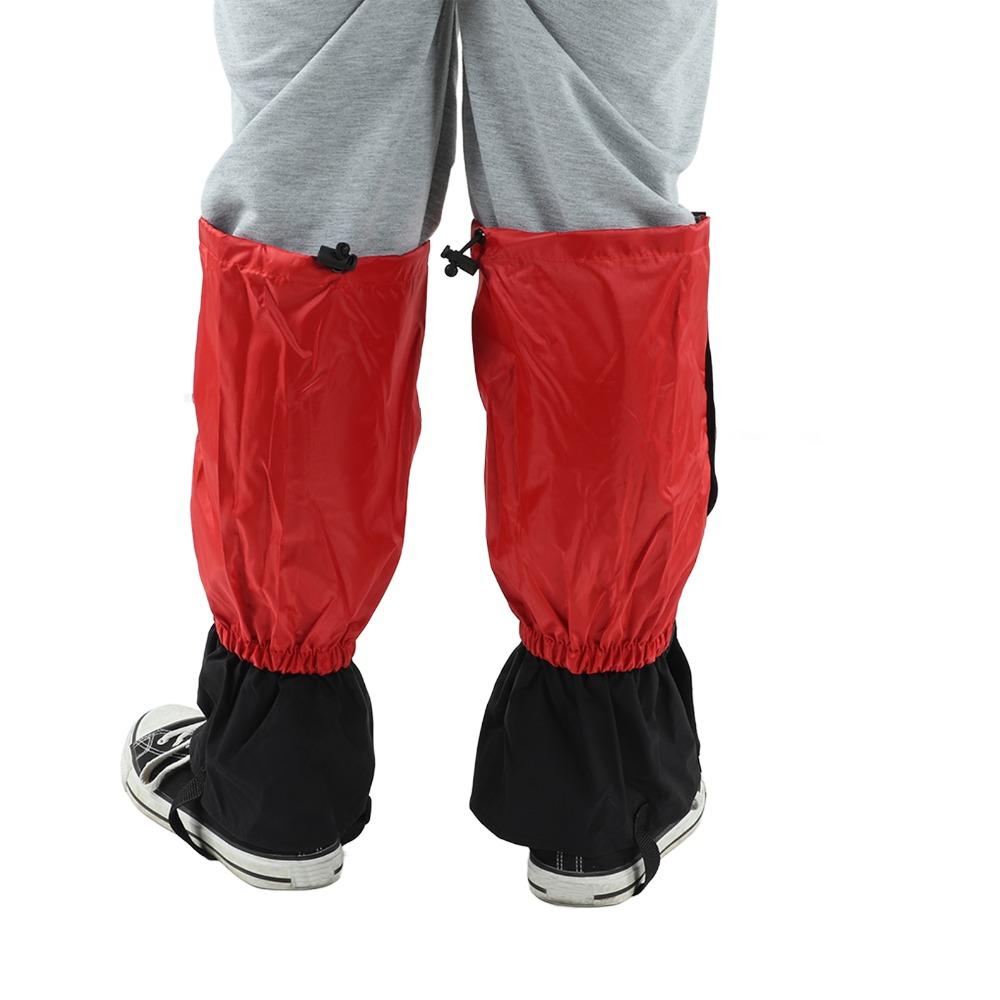 1 Pair Snowproof Waterproof Leg Gaiters 210T Oxford cloth Lightweight Shoe Gaiters Men