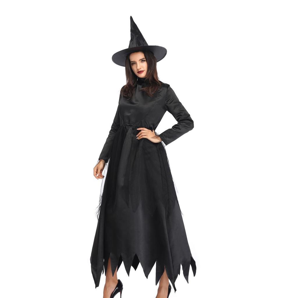 Women's Halloween Black Devil Costume Witch Costume Uniform Party Costume
