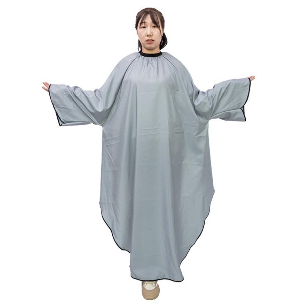 Профессиональная накидка с длинным рукавом для стрижки волос, водонепроницаемая, салонная парикмахерская ткань, парикмахерская