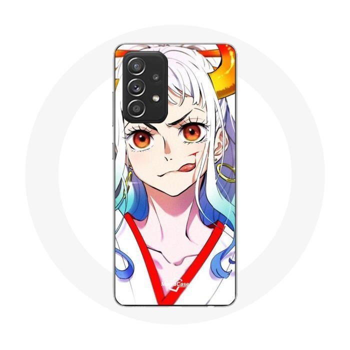 Coque - MANIACASE - Samsung Galaxy A33 5G - Silicone Noir - One Piece Manga - Souple