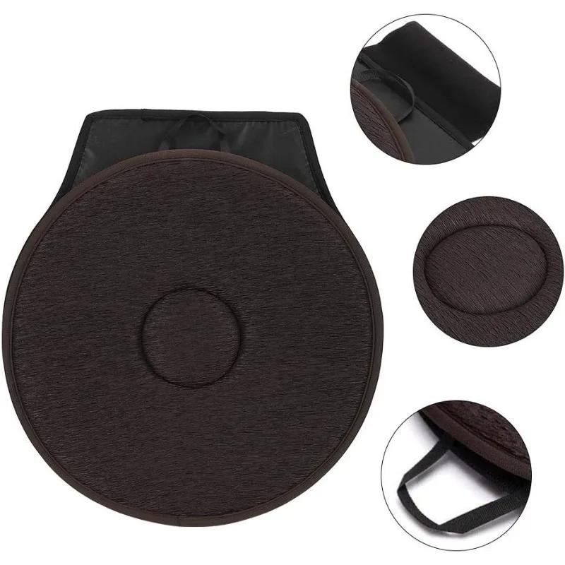 Подушка для сиденья с поворотным диском на 360 градусов, портативная вращающаяся подушка для автомобиля, подушка для сиденья автомобильного кресла для легкого перемещения