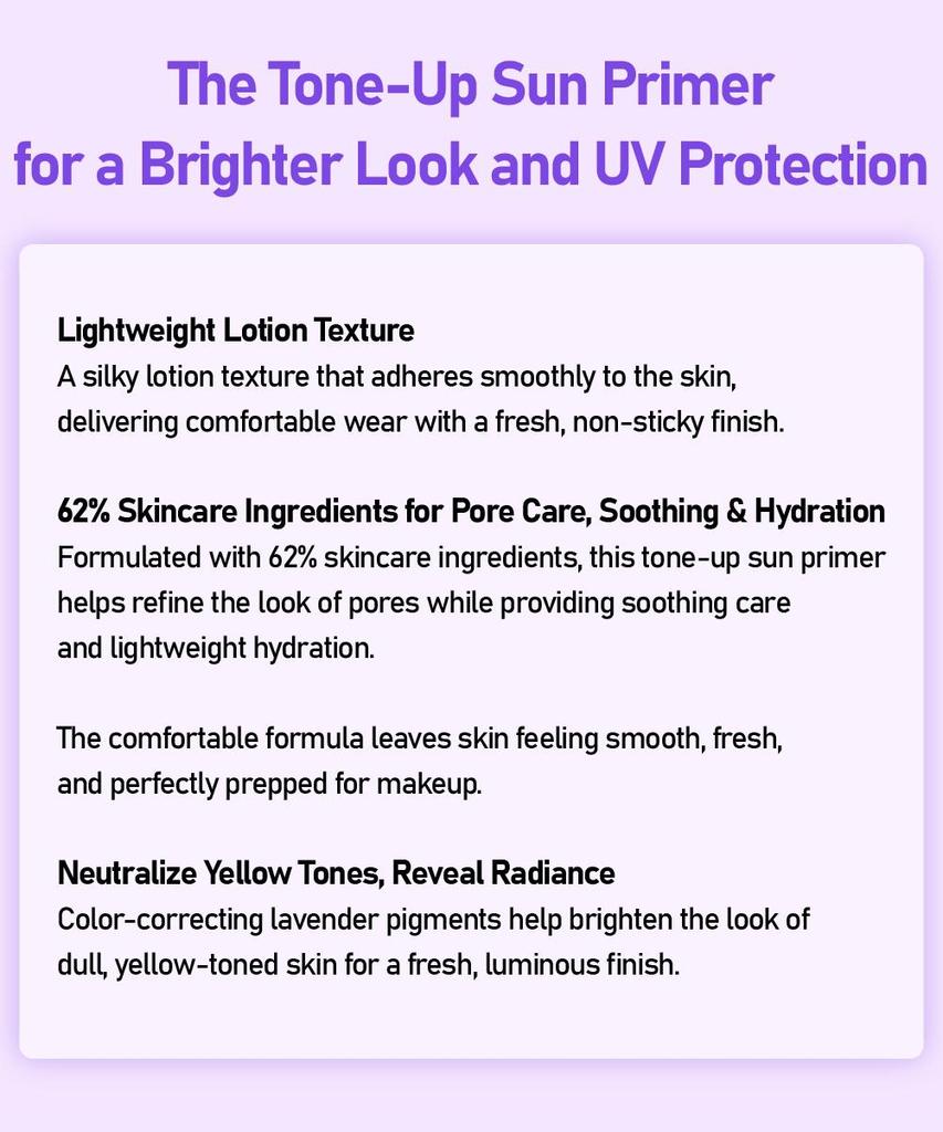 [TFIT] Corrector Sun Primer 30mL *Lavender Veil SPF50+ PA++++