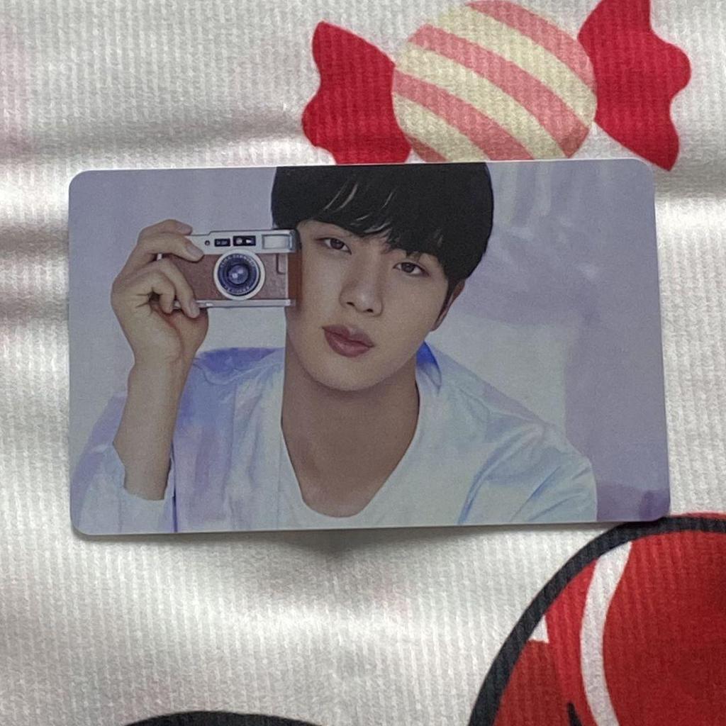 [USED] BTS Korea Exclusive BE JIN Unreleased Lucky Drop Trading Card