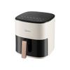 Аэрофритюрница Midea MF-KZC5388 с функцией AI Cooking, не требует переворачивания, сенсорное управление, прозрачное окошко