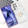 Чехол для мобильного телефона Samsung S24Ultra Перо Подходит для S25P Фиолетовый S24FE Гальванизированный Блестящий Порошок Пленка для Объектива 16 Все Включено A36