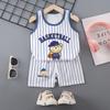 Children's Cotton Vest Set Summer Leisure Set for Boys and Girls