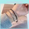 Fashionable Iridium Bracelet Handmade Geometric Unisex Stylish Jewelry For Summer