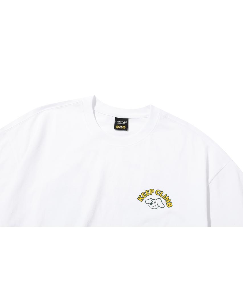 CPGN STUDIO Hike Round Short Sleeve Tee White