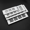 Vents Perforated Sheet Aluminum Air Vent Ventilator Grille Cover Ventilation For Closet Shoe Air Conditioner Home Decor Cover