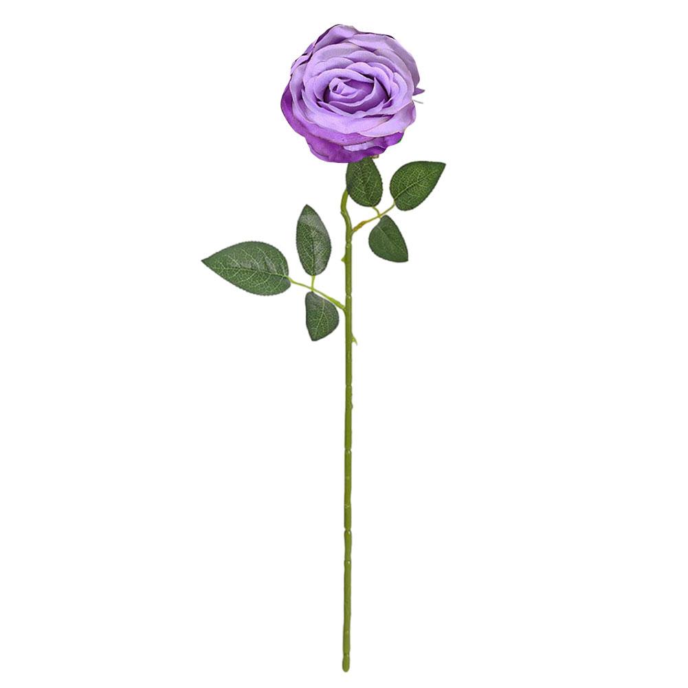 1 PC Artificial Flowers with Faux Stems Realistic Roses Bouquet Floral Wedding Bouquet for Wedding Centerpiece Home Party Decor