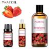 PHATOIL эфирные масла с фруктами и клубникой для ароматерапии, диффузор, увлажнитель, сделай сам, фруктовые духи, спа, уход за телом, массажное масло
