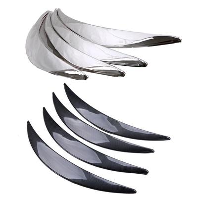 Универсальные автомобильные расширители крыльев автомобиля, 4 шт., защита для бровей, очень широкие колесные арки кузова