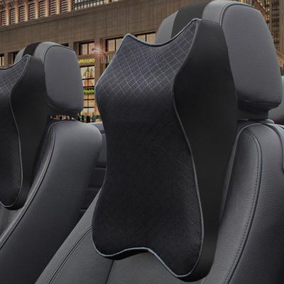 Подголовник автокресла 3D подушка из пены с эффектом памяти для путешествий, поддержка шеи, облегчение боли, подголовник, дышащая сетчатая подушка, мягкая подушка для головы
