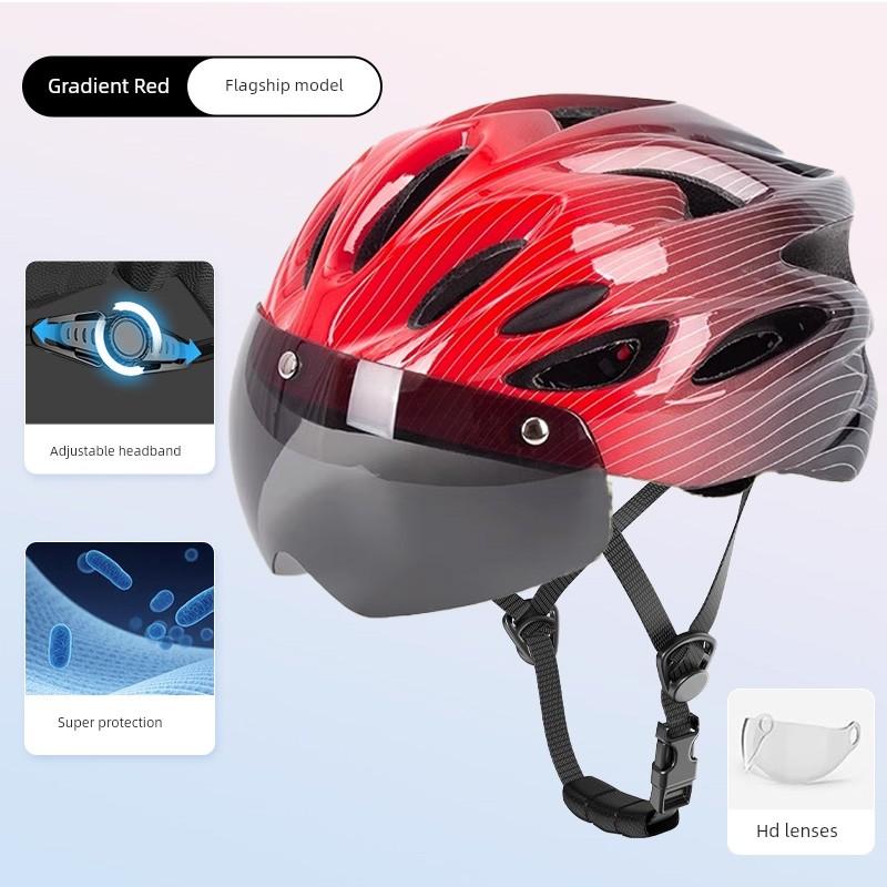 Yu Zhaolin Kidsren's Bicycle Helmet for Boys and Girls, Bicycle, Skateboard, Roller Skating, Balance Car, Ultra-Light Safety Helmet All-In-One