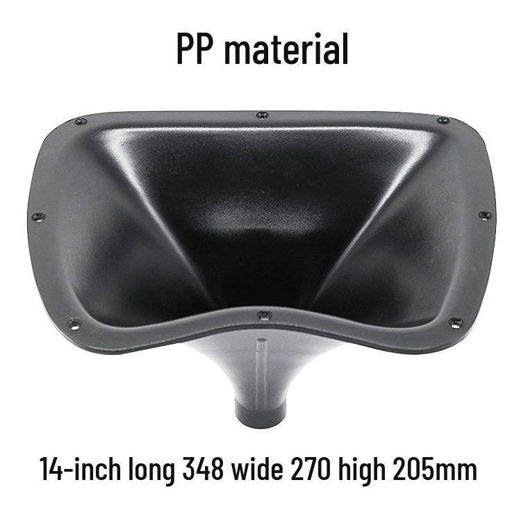4-14 inch Speaker Tweeter Horn Driver Flat/Screw Mouth Plastic Horn