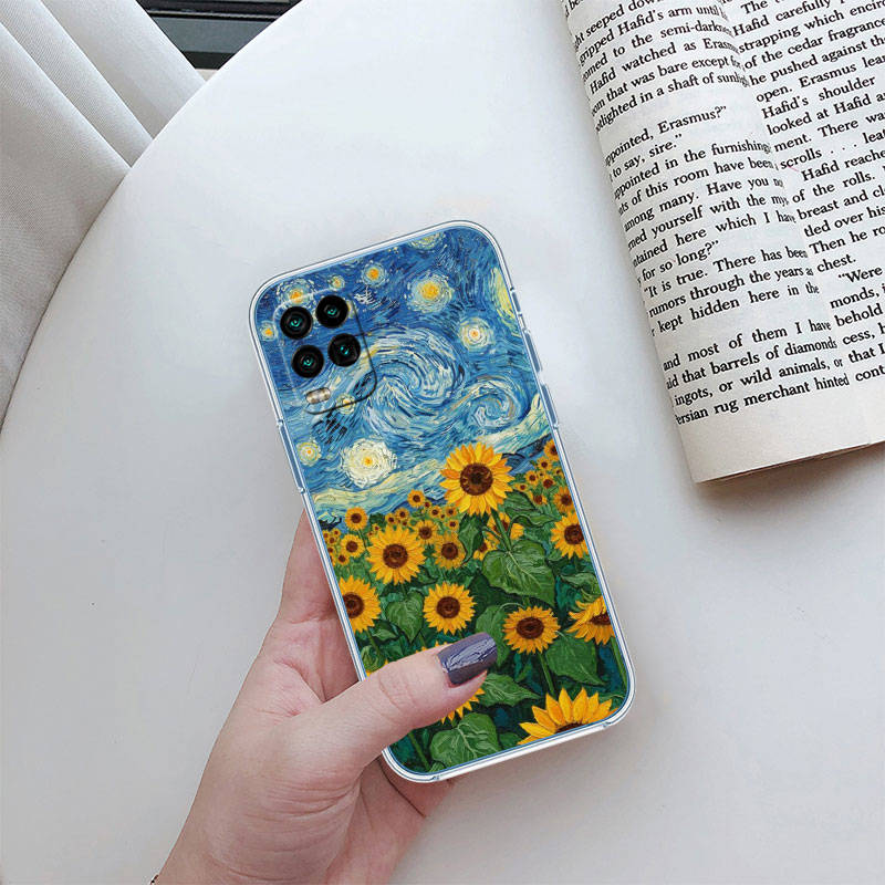 IR27 Звездная ночь Ван Гога Чехол для Motorola E22S E7 G6 G7 G8 G9 Plus Power Play G10 G20 G04 E30 E40 E22 E20 E13 E15 G22 G23 G05 G75 G35 G55