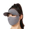 Sunscreen Ice Silk Face Mask UV Resistant Hat Summer Face Cover Face Sunscreen Mask  Riding