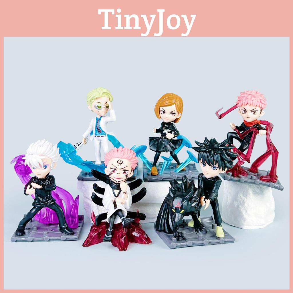 Jujutsu Kaisen Action Figure Set Pvc Collectible Figures For Anime Fans And Display