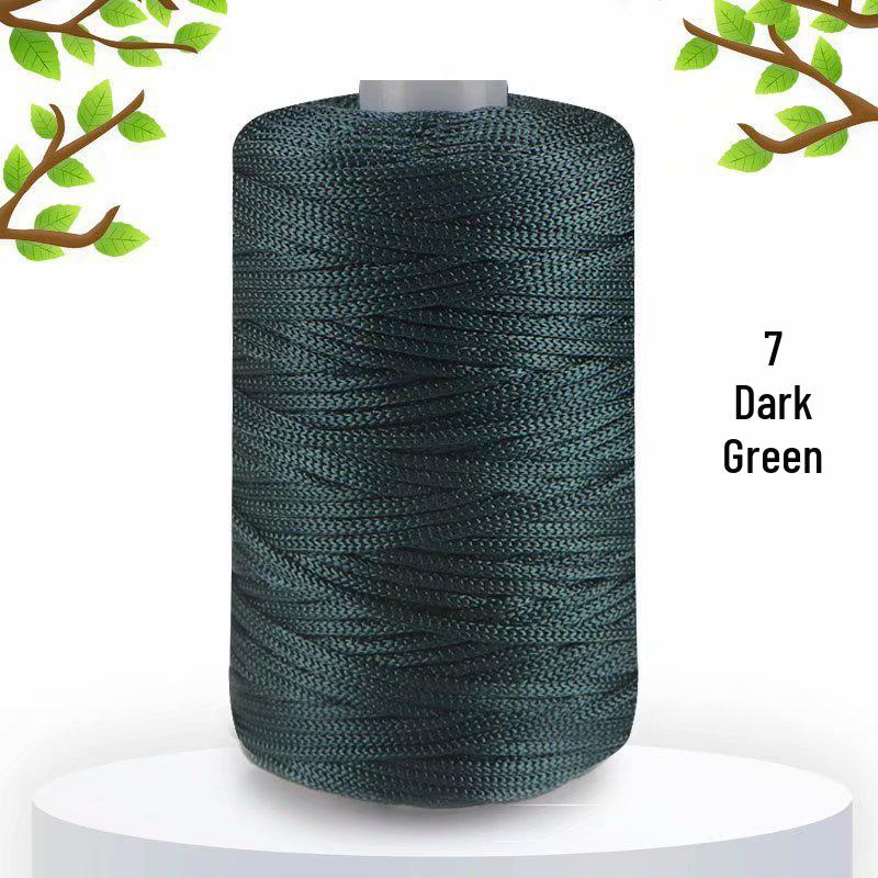 125 г Легкая Ледяная Шелковая Льняная Пряжа для Летних Шляп, Средней Тонкости Вязания, Сумок DIY, Подушек и Блестящая Полая Пряжа