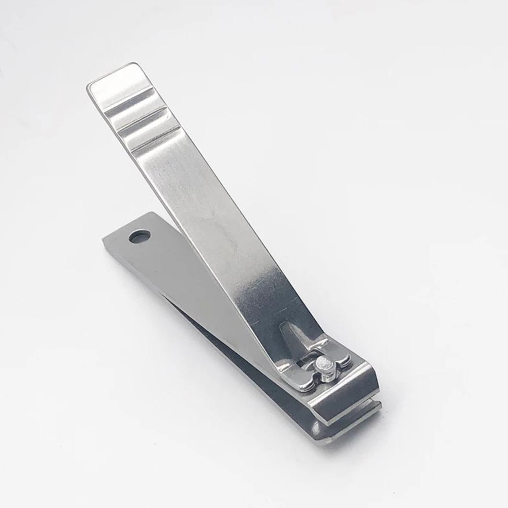 1 шт., стальной нож для маникюра с прямым ртом, портативный нож для педикюра, стальной триммер для педикюра, кутикула U8T9