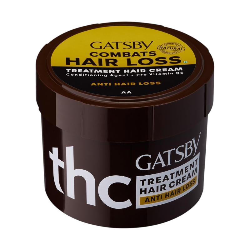 Gatsby Anti Hair Loss Treatment Hair Cream 250g For Men & Women With Natural Shine And Root Strengthening Formula