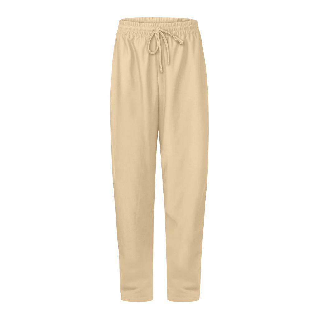 Женские зимние спортивные штаны, однотонные повседневные брюки, женские флисовые спортивные штаны, широкие прямые брюки