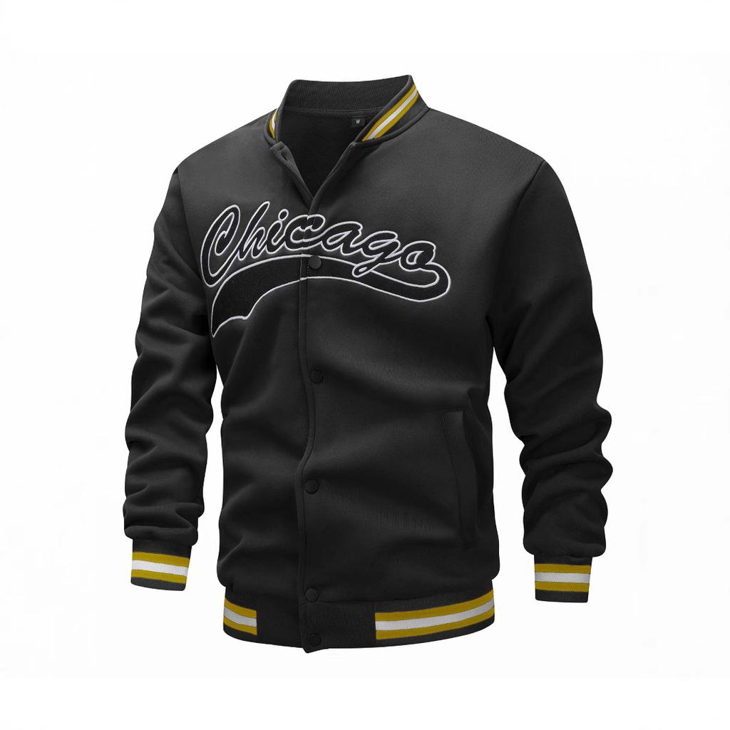 Весенняя мужская длинная куртка Новая съемная шляпа Уличная повседневная тактическая куртка Куртка-джокер