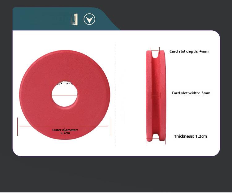 Рыболовная катушка Pan Laoban EVA Foam 6 см с отверстием - прочный аксессуар для снастей