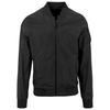 Build Your Brand Mens Nylon Bomber Jacket