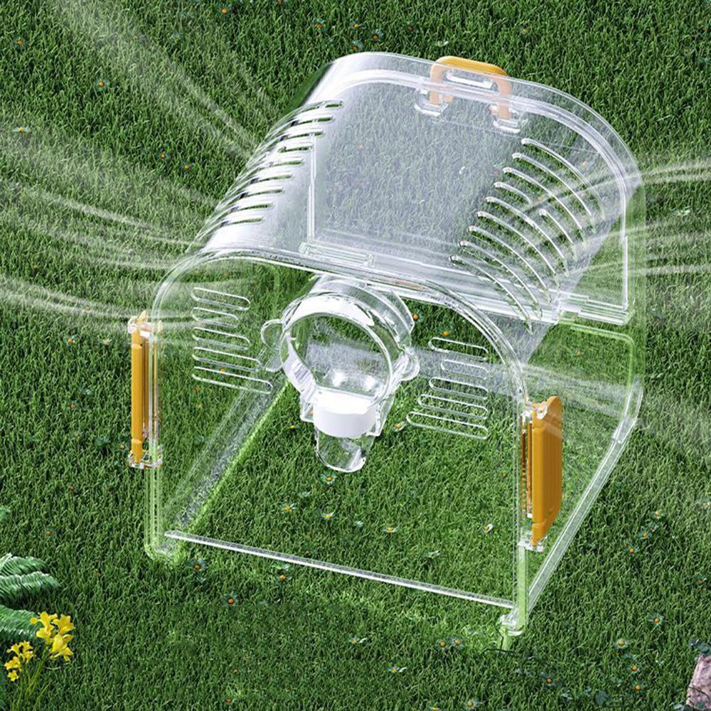 Portable Pet Outgoing Cage Detachable Small Animal Carry Case Travel Hamster Carrier Ferrets