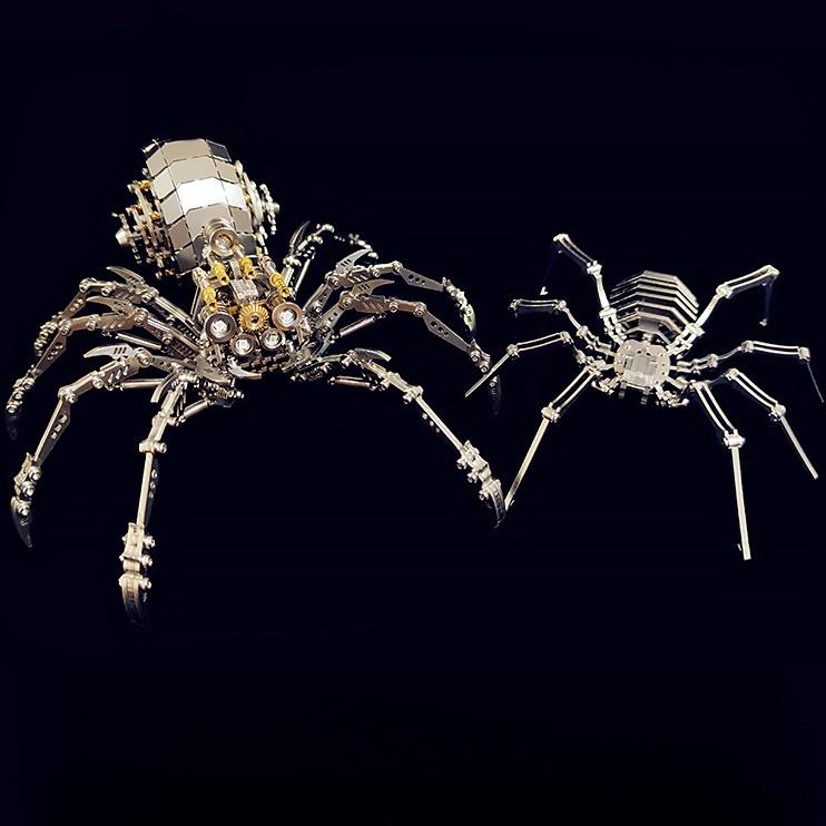 Паук 3D Металлическая Головоломка Сборная Модель, Механическая Сборка Сделай Сам Украшения Ручной Работы, Подарок На День Рождения
