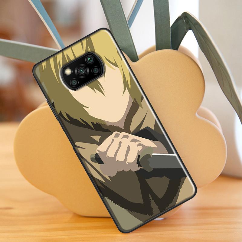 Чехол Thorfinn Vinland saga anime для Xiaomi Mi 11 Lite 9T 10T 11T Pro POCO X3 Pro X3 GT F1 F2 F3 M4 M3 Pro