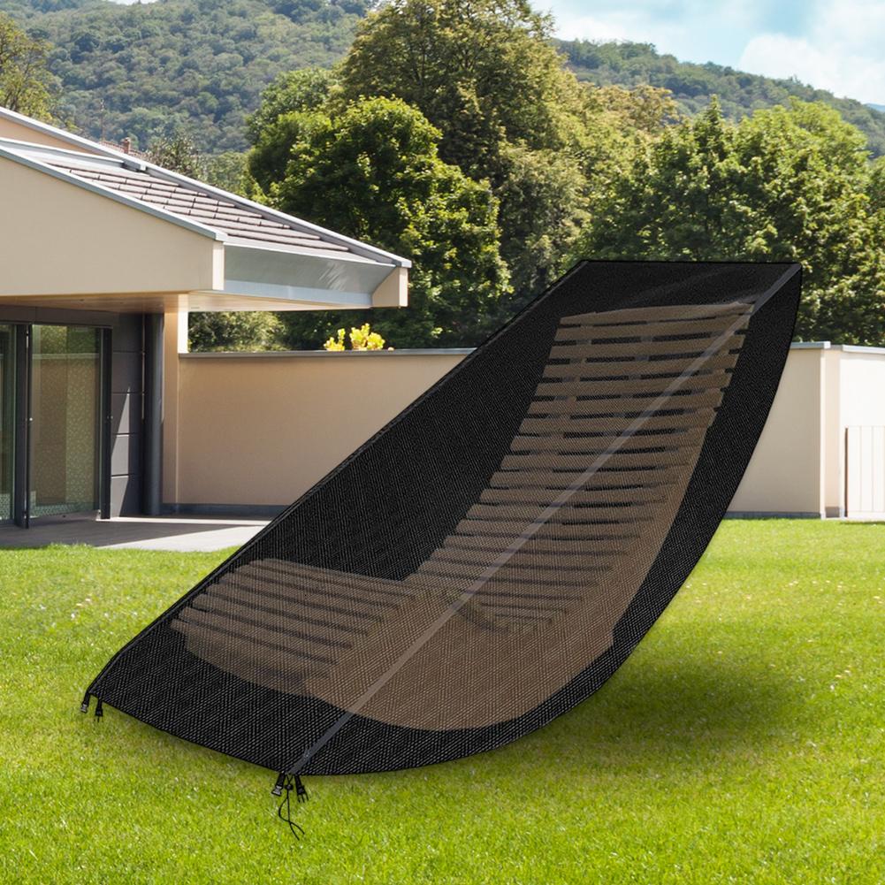 Waterproof Sun Lounger Covers for Outdoor Deck Chairs 210D Oxford Fabric Comprehensive Protection Against Rain and Snow