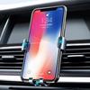 Новый автомобильный держатель для телефона с гравитационным зажимом, 360-градусный, на вентиляционную решетку, подставка, держатель для телефона