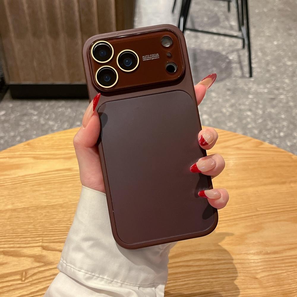Матовый Жесткий AG Ультратонкий Матовый Чехол для Для Iphone 17 16 Pro Max 13 14 1 Конфетный Однотонный Защитная Пленка для Камеры Ударопрочный Чехол