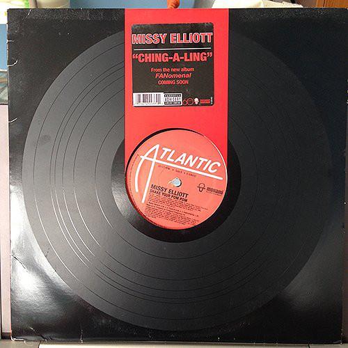 12-дюймовая пластинка MISSY ELLIOTT - Ching-A-Ling 0506492 Atlantic 2008 США Рэп и хип-хоп/R&B Б/У