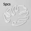 5 шт./10 шт. Зажимы для поддержки стеблей растений Монстера прозрачные акриловые кокосовые опоры для растений колышки для комнатных растений поддерживают вертикальный рост растений