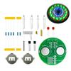 Diy Electronic Kit LED Gyro DIY Welding Kit Rotating Lantern Inline Components Diy Electronic Sodering Project(without Battery)