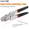 Wire Rope Crimping Tool - Swager and Crimper for Fishing Lines and Aluminum Crimping Loop Sleeves Up To 2.2mm