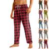 Men's Home Soft Pajama Pants Drawstring With Pockets Casual Sports Pants