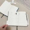 Simple Hard Shell Schedule Book 2026 Time Management Planner  Personal Diary
