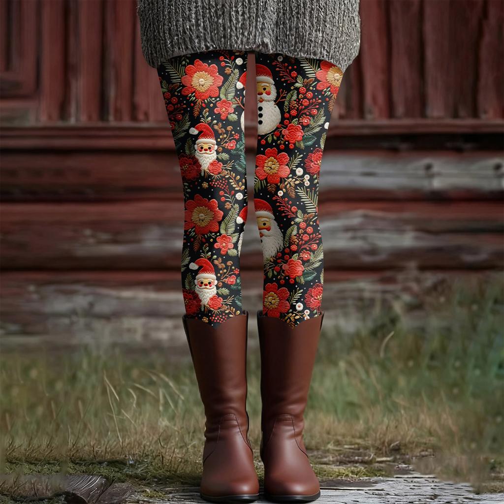 Женские повседневные модные уличные брюки для йоги с принтом на Хэллоуин, облегающие эластичные укороченные брюки