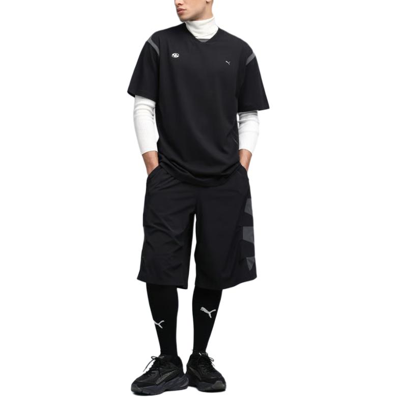 Puma X San San Gear Коллаборация FW25 Удобные Мягкие Свободные Повседневные Шорты Мужские шорты 632552-01