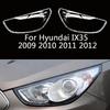 Стекло фары для Hyundai IX35 2009 2010 2011 2012 переднее Автомобильная фара Крышка фары Корпус Абажур фары Маска фары