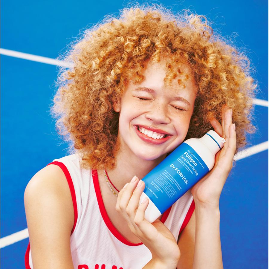 DR.FORHAIR Folligen Deep Clean Cooling Shampoo 500 мл Охлаждающий и освежающий очищающий шампунь для жирной кожи головы