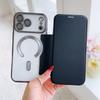 Для iPhone 17 Promax Чехол-книжка Кожаный чехол для Apple 16 Чехол для телефона 17air Гальванический Магнитный 13