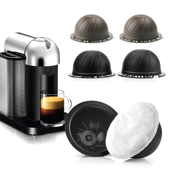 5 шт./компл. одноразовые многоразовые капсулы с фильтром для кофе для Nespresso Vertuo, товары для распродажи