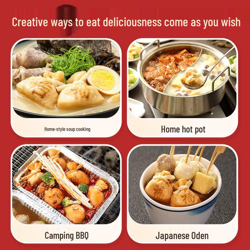 Jiujiajiu Frozen Seafood Hot Pot Ingredients
